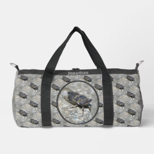 Cicada Bug Nature Pattern Personalisiert Duffle Bag