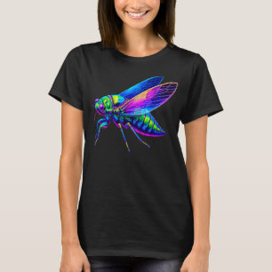 Cicada Insect Bug Entomologie Entomologe T-Shirt