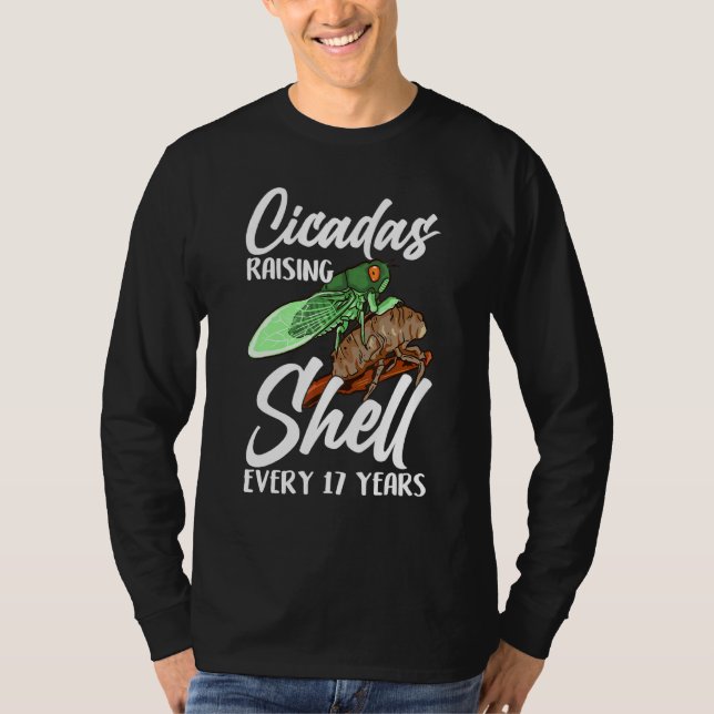 Cicada Inspirierte Brood X Related Cicada Storm De T-Shirt (Vorderseite)