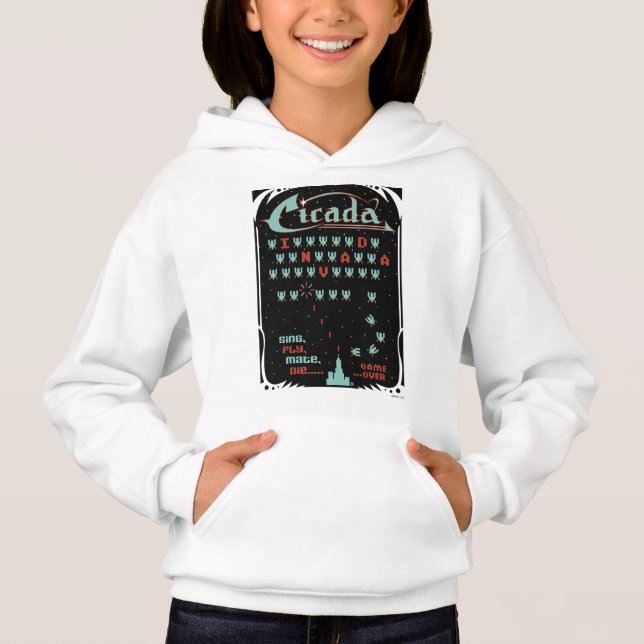 Cicada Invada Hoodie (Vorderseite)