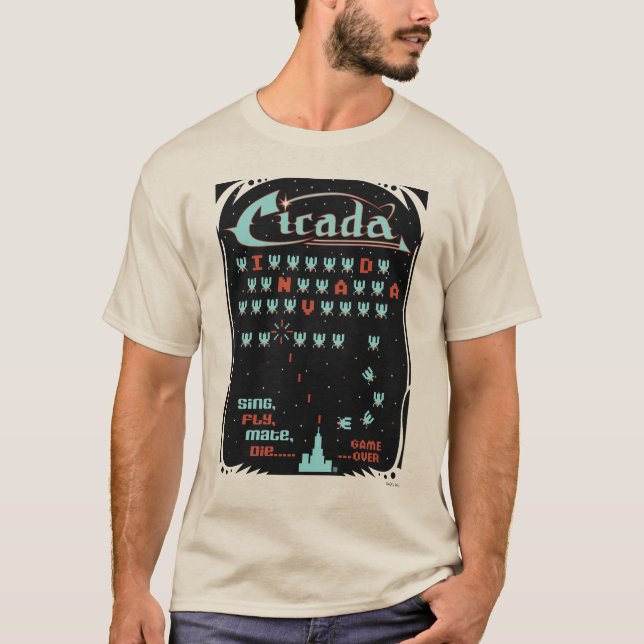 Cicada Invada T-Shirt (Vorderseite)
