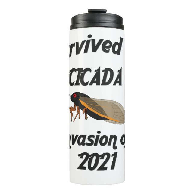 Cicada Invasion Thermosbecher (Vorderseite)