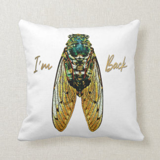 Cicada Pilow, Cicadoidea, Insekt Bug, Entomologie Kissen
