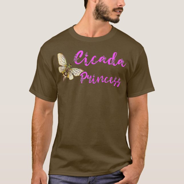Cicada Princess Magicicada Invasion des Schwarzen  T-Shirt (Vorderseite)