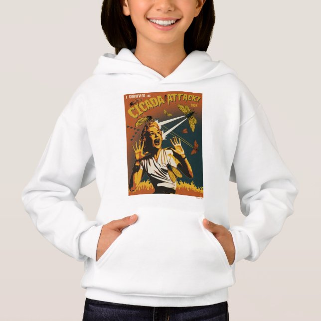 Cicada - Schrei-Lady 2024 Hoodie (Vorderseite)