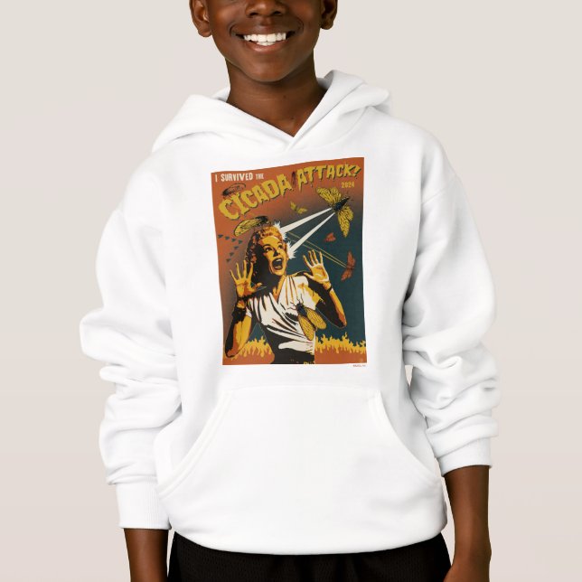 Cicada - Schrei-Lady 2024 Hoodie (Vorderseite)