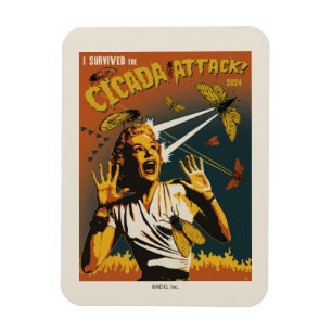 Cicada - Schrei-Lady 2024 Magnet