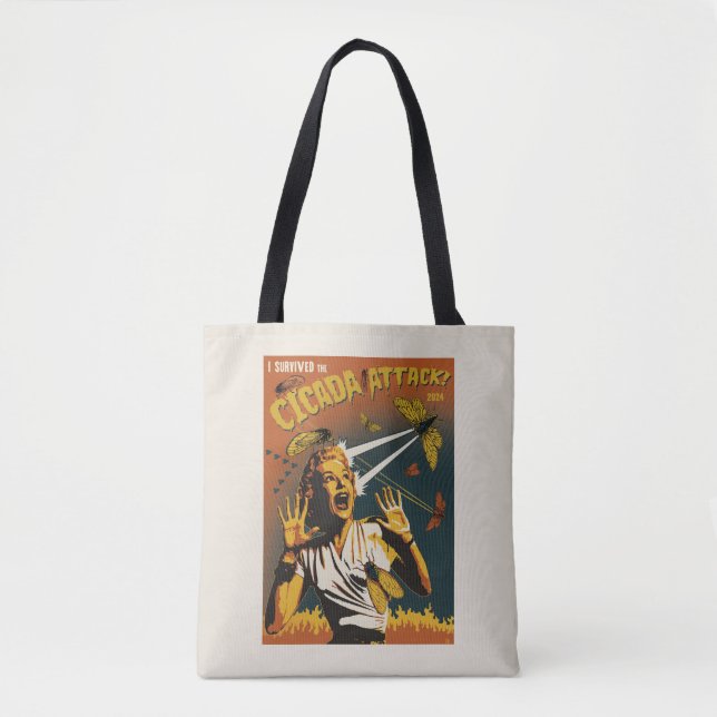 Cicada - Schrei-Lady 2024 Tasche (Vorderseite)