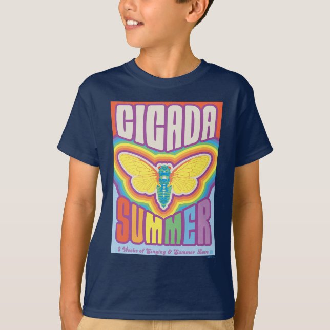 Cicada Summer Liebe T-Shirt (Vorderseite)