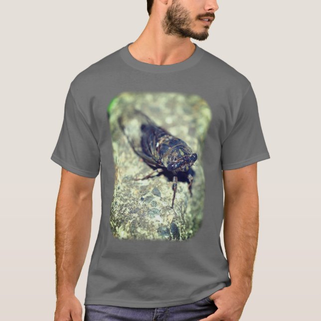 Cicada Ugly Bug Insect Nature T-Shirt (Vorderseite)