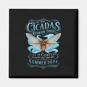 Cicada Wiedersehen U.S Tour 2024 Cicada Konzert Magnet
