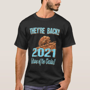 Cicadas 2021 Rückkehr von Heuschrecken und Insekte T-Shirt