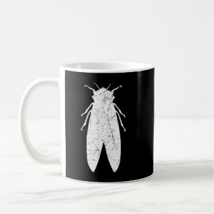 Cicadas Brood X Summer Magicicada Funny Retro Cic Kaffeetasse