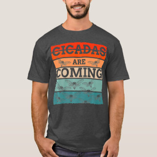 Cicadas kommen Brood X swarm 2021 usa Insect T-Shirt