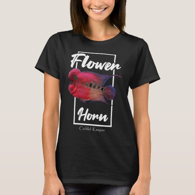 Cichlid Fish Keeper T-Shirt (Vorderseite)