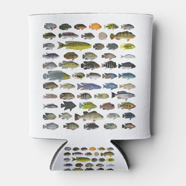 Cichlid Group Poster Dosenkühler (Vorderseite)