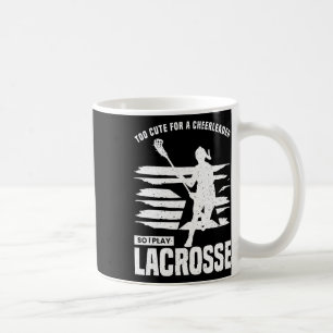 Cick Womens Lacrosse Shirt für Girls Kaffeetasse
