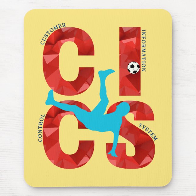 CICS Customer Information Control System  Mousepad (Vorne)