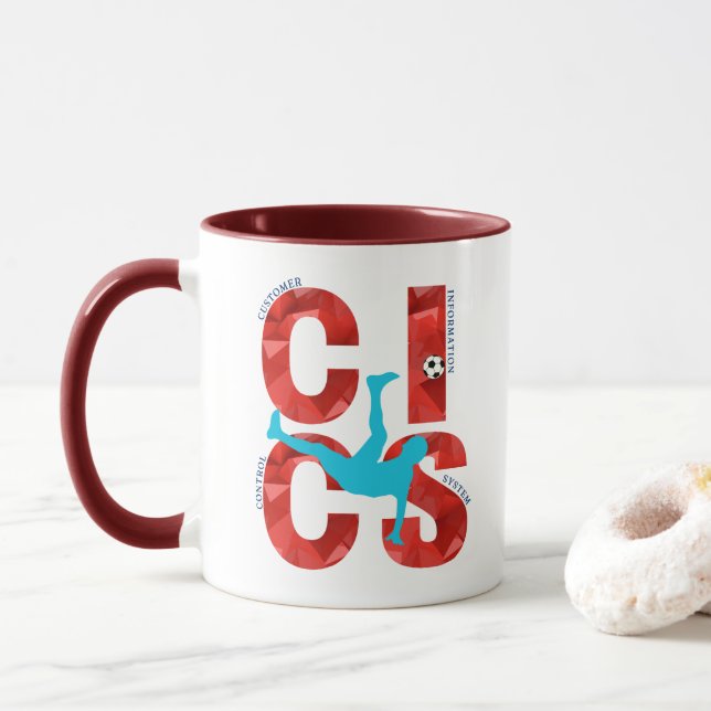 CICS Customer Information Control System  Tasse (Mit Donut)
