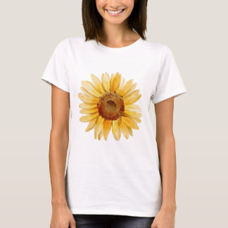 Cicy Bell T-Shirt Graphique Tournesol Femme Été