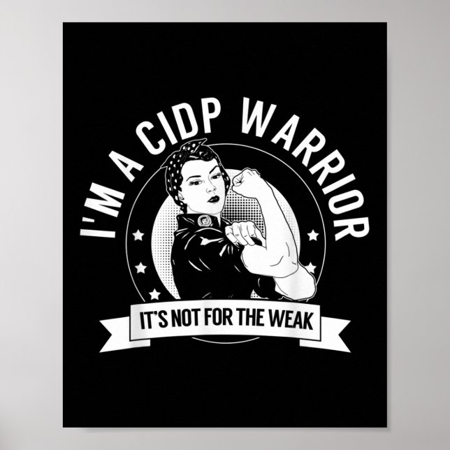 Cidp Warrior Nftw-Bewusstsein Poster (Vorne)