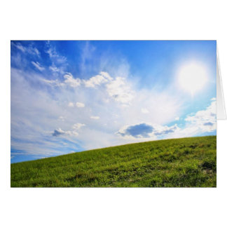 Ciel bleu - Carte blanche