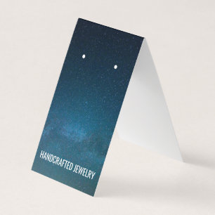 Ciel de nuit Plier sur les cartes d'oreille