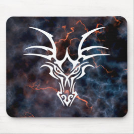 Ciel et enfer dragon mousepad