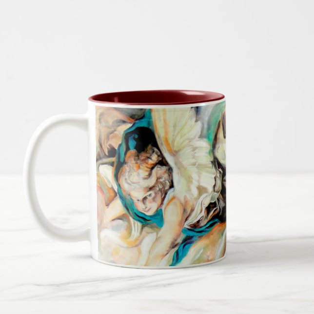 Ciel et terre - tasse de beaux-arts (Gauche)