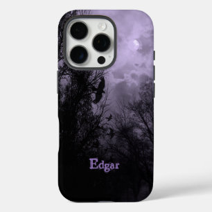 Ciel hanté personnalisé avec coque iphone violet R