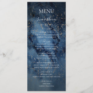 Ciel nocturne céleste   Menu Mariage Gold Dinner M