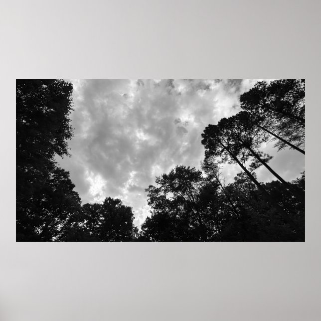 Ciel nuageux, affiche (Devant)