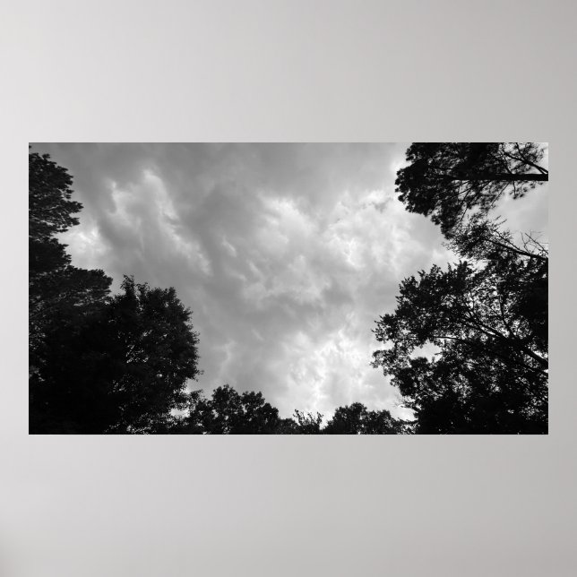 Ciel nuageux, affiche (Devant)