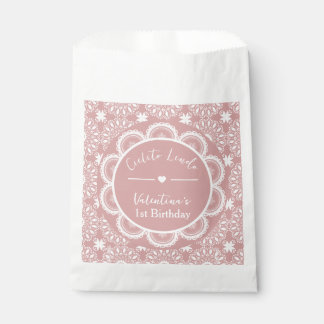 Cielito Lindo 1. Geburtstag Rosa Geschenktütchen