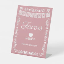 Cielito Lindo Baby Shower Favors Blush Pink