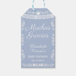 Cielito Lindo Baby Shower Muchas Gracias Geschenkanhänger