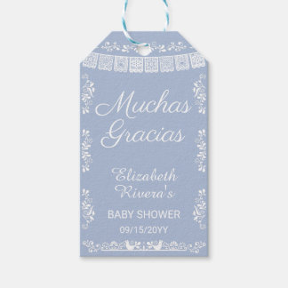 Cielito Lindo Baby Shower Vielen Dank Geschenkanhänger
