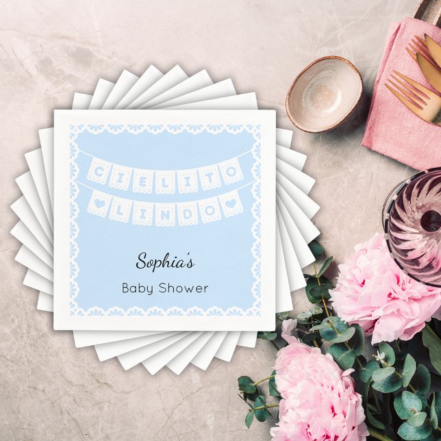 Cielito Lindo Blue Baby Dusche Serviette (Von Creator hochgeladen)