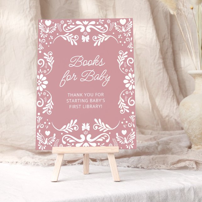 Cielito Lindo Mexican Baby Shower Books for Baby Poster (Von Creator hochgeladen)