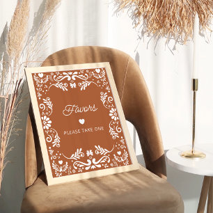Cielito Lindo Mexican Baby Shower Favoriten Poster