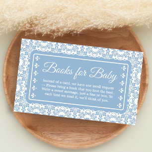 Cielito Lindo Papel Picado Dusche Bücher für Baby Begleitkarte