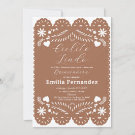 Cielito Lindo Quinceanera Einladung zum Geburtstag