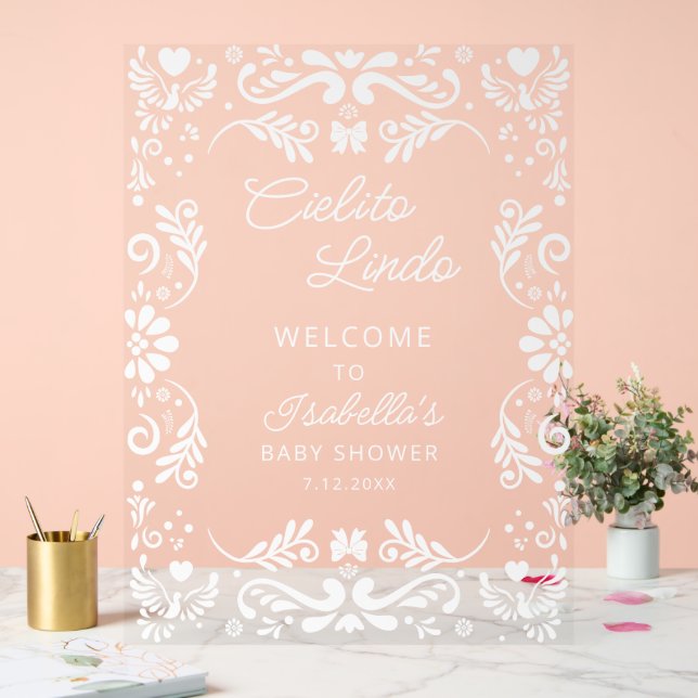 Cielito Lindo Talavera Baby shower mexicain Bienve (Mariage)