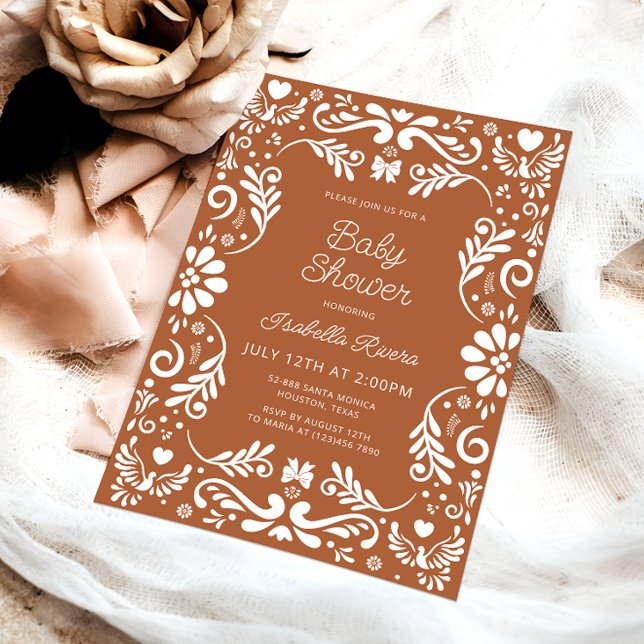 Cielito Lindo Talavera Mexican Baby Shower Invitat Einladung (Von Creator hochgeladen)