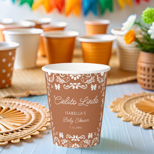 Cielito Lindo Talavera Mexican Baby Shower Pappbecher