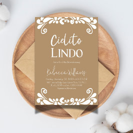 Cielito Lindo Talavera Mexican Fiesta Baby Shower Einladung