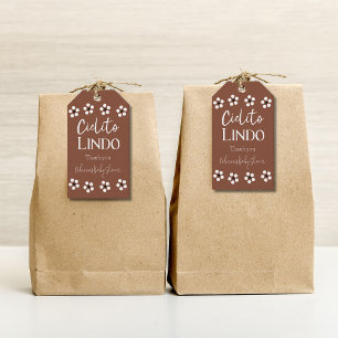 Cielito Lindo Talavera Mexican Fiesta Baby Shower Geschenkanhänger