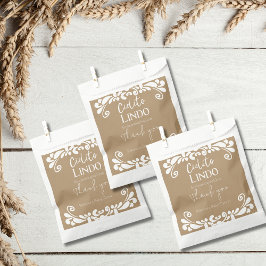 Cielito Lindo Talavera Mexican Fiesta Baby Shower Geschenktütchen