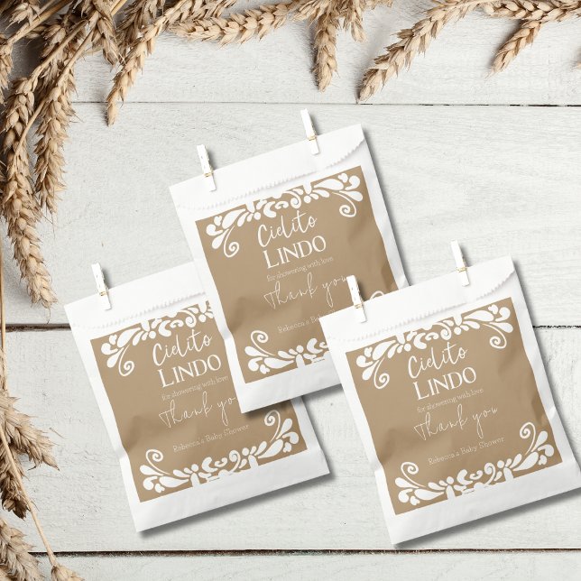 Cielito Lindo Talavera Mexican Fiesta Baby Shower Geschenktütchen (Von Creator hochgeladen)