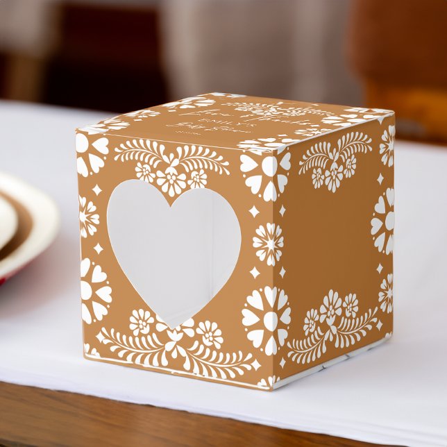 Cielito lindo Terracotta Babydusche bevorzugt Geschenkschachtel (Cielito lindo terracotta baby shower favors personalized  favor boxes Mexica fiesta favor box)